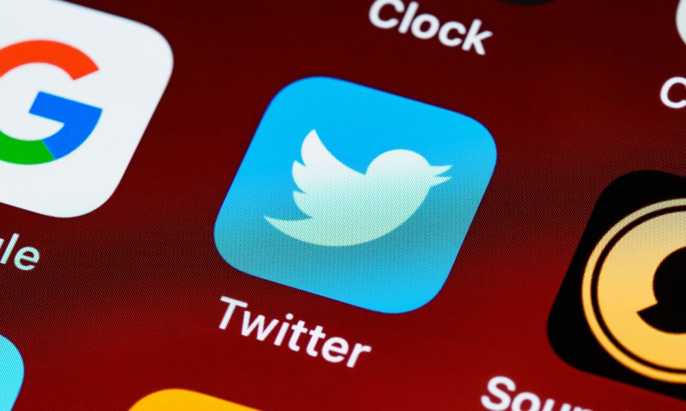 The icon of twitter