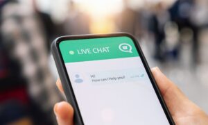 A whatsapp chat